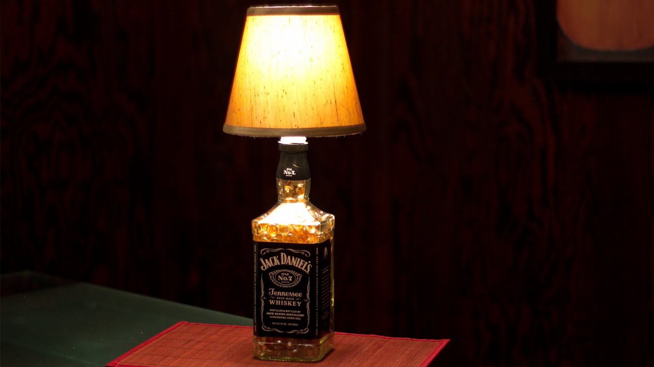 How To Make A Lamp Out Of A Bottle