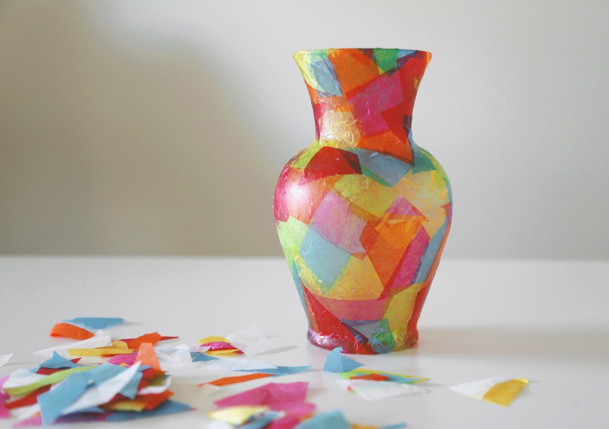 How To Make A Paper Mache Vase