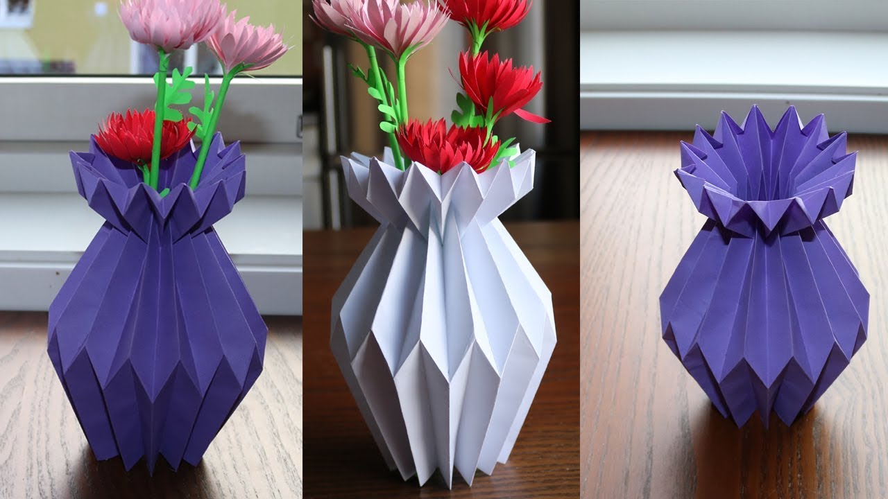How To Make A Paper Vase
