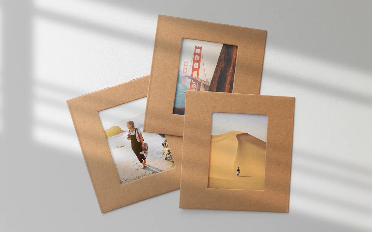How To Make A Picture Frame Out Of Cardboard