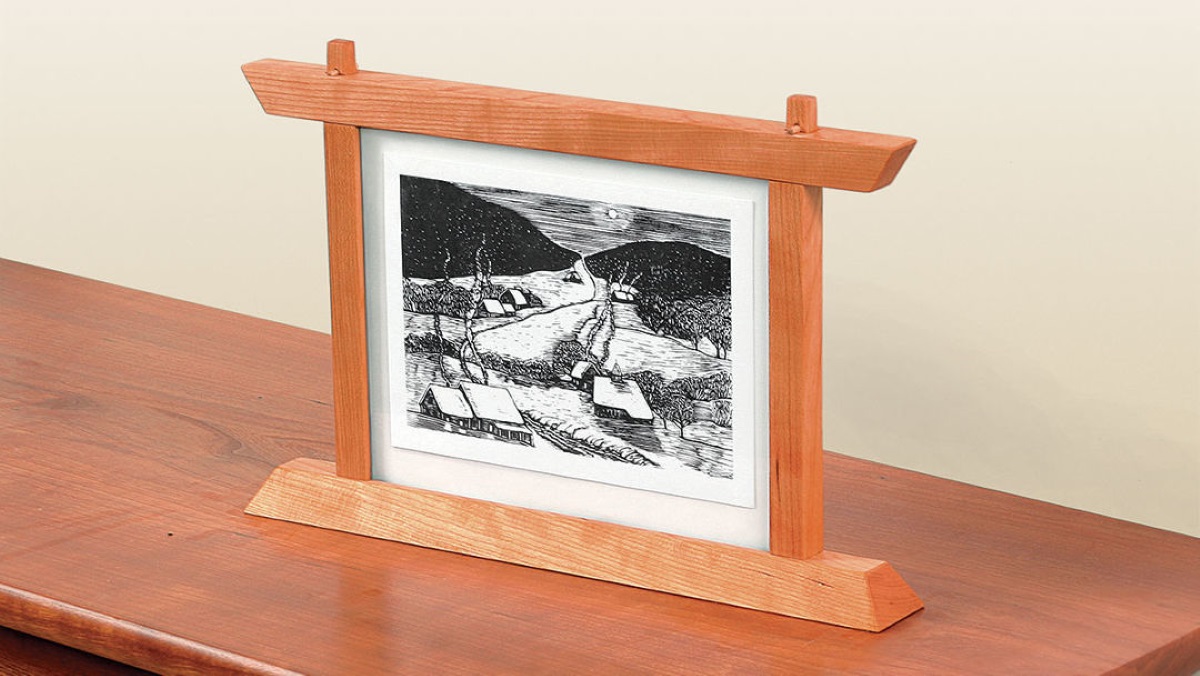How To Make A Picture Frame Stand Up