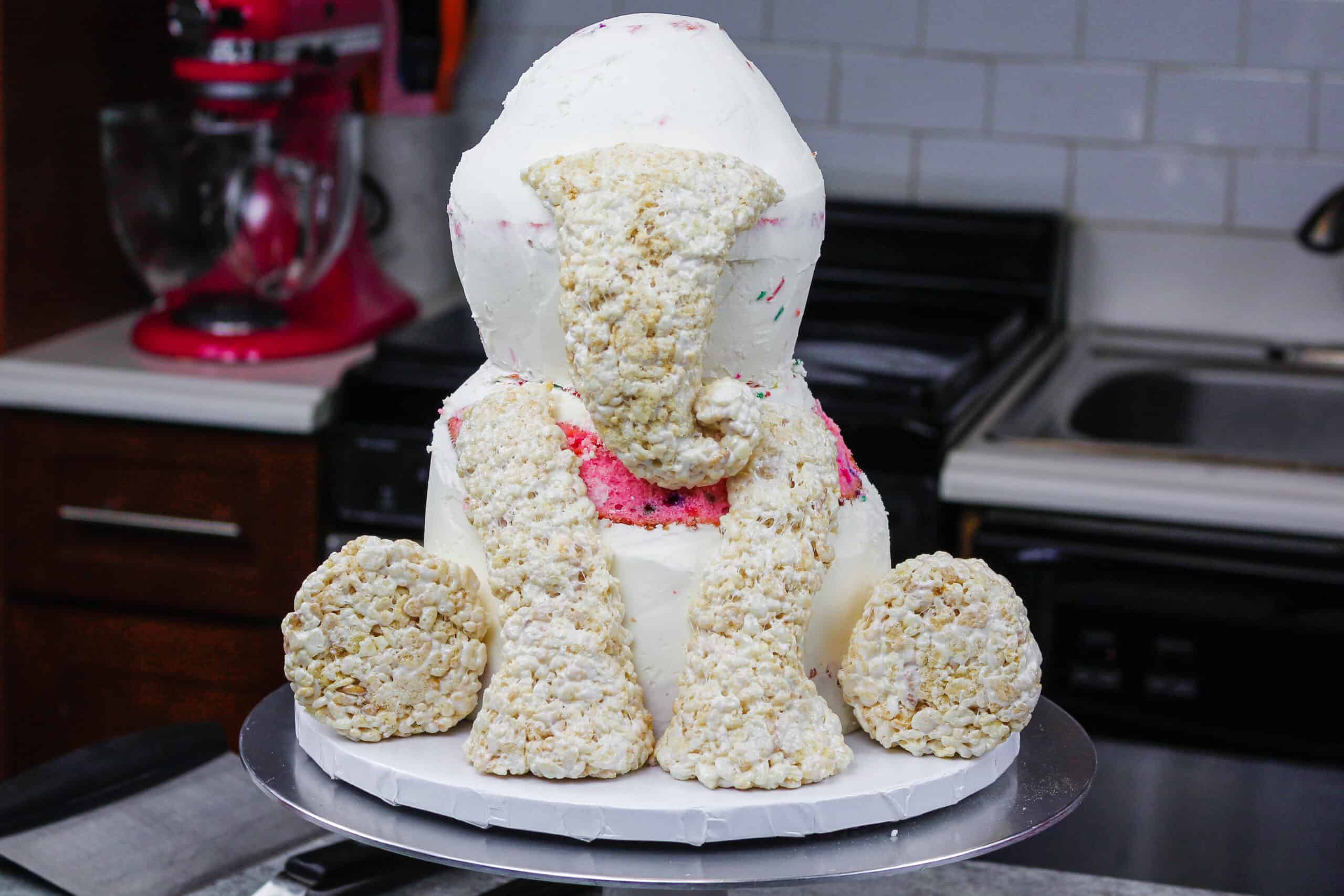 How To Make A Rice Crispy Sculpture