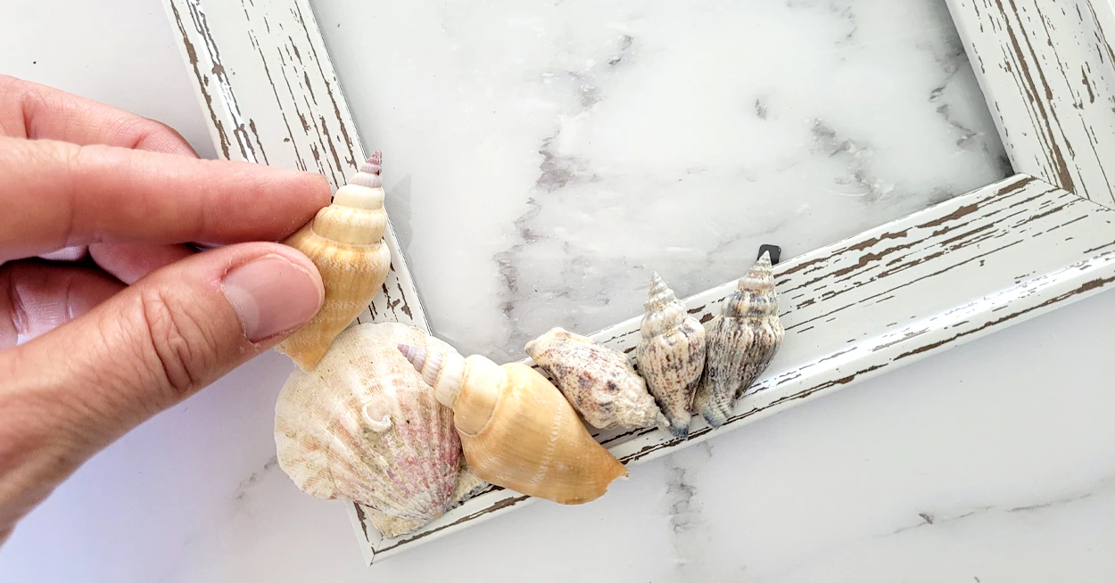 How To Make A Seashell Picture Frame