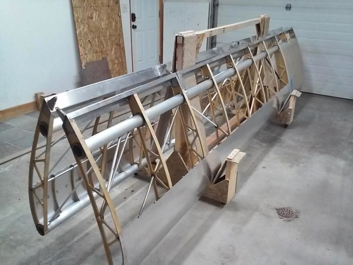 How To Make A Wing Storage Rack/Aeronca Wings