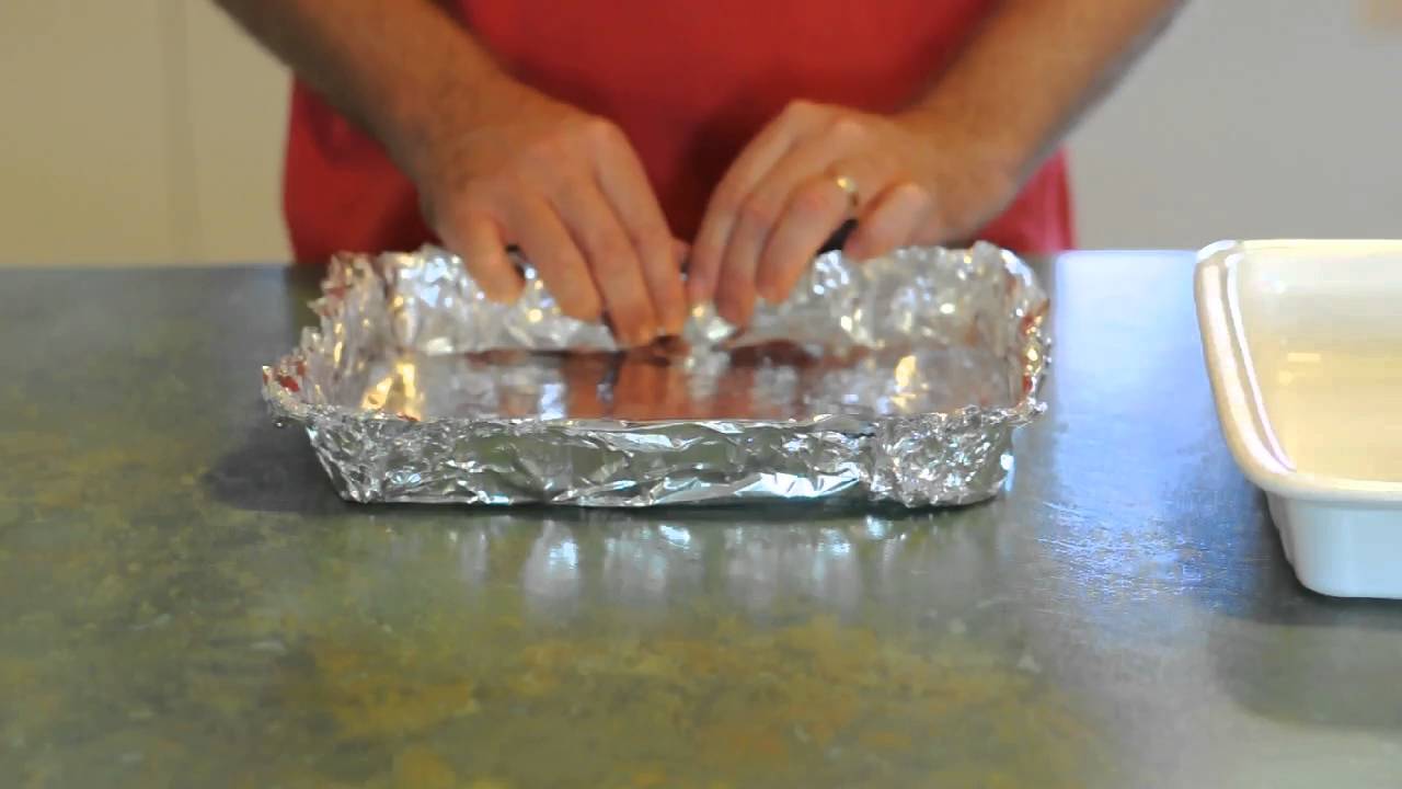 How To Make Baking Tray With Aluminium Foil