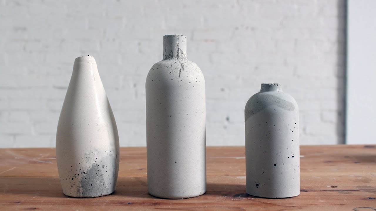 How To Make Cement Vase