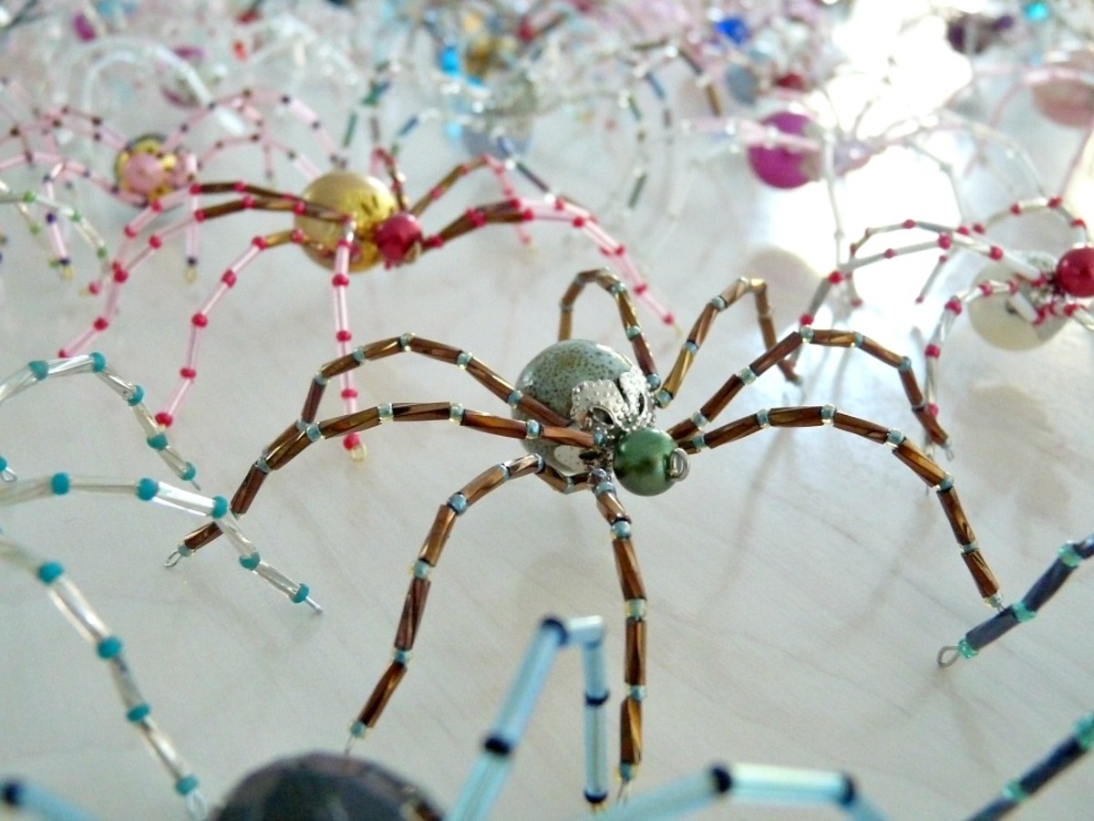 How To Make Christmas Spider Ornament