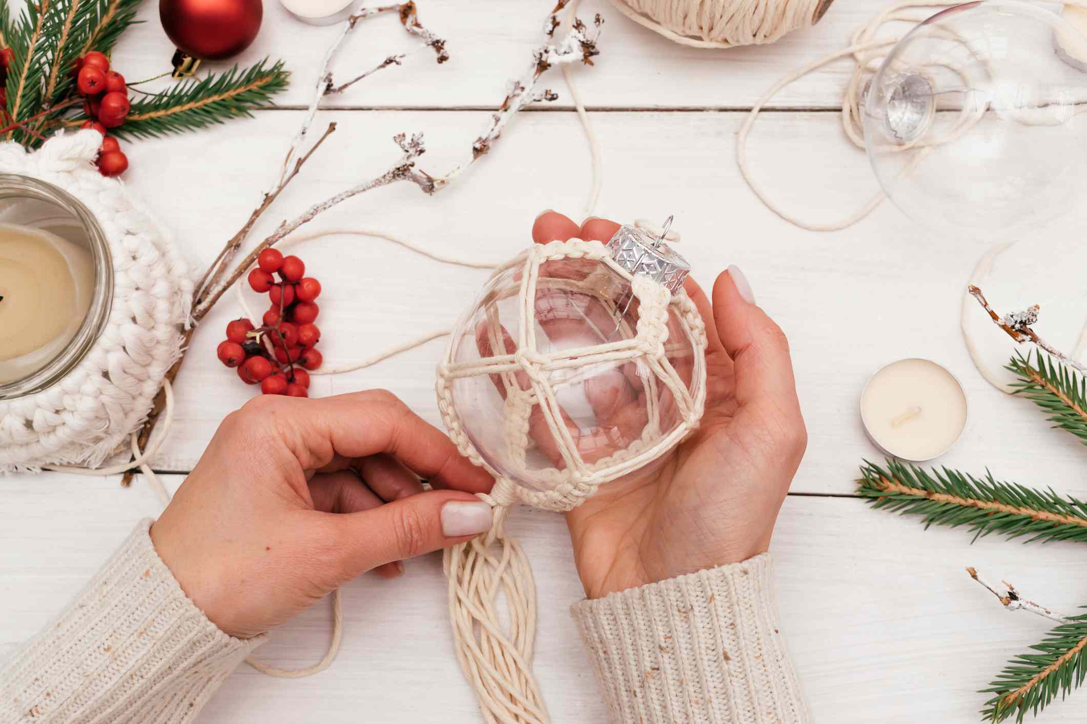 How To Make Fabric Ornament Balls