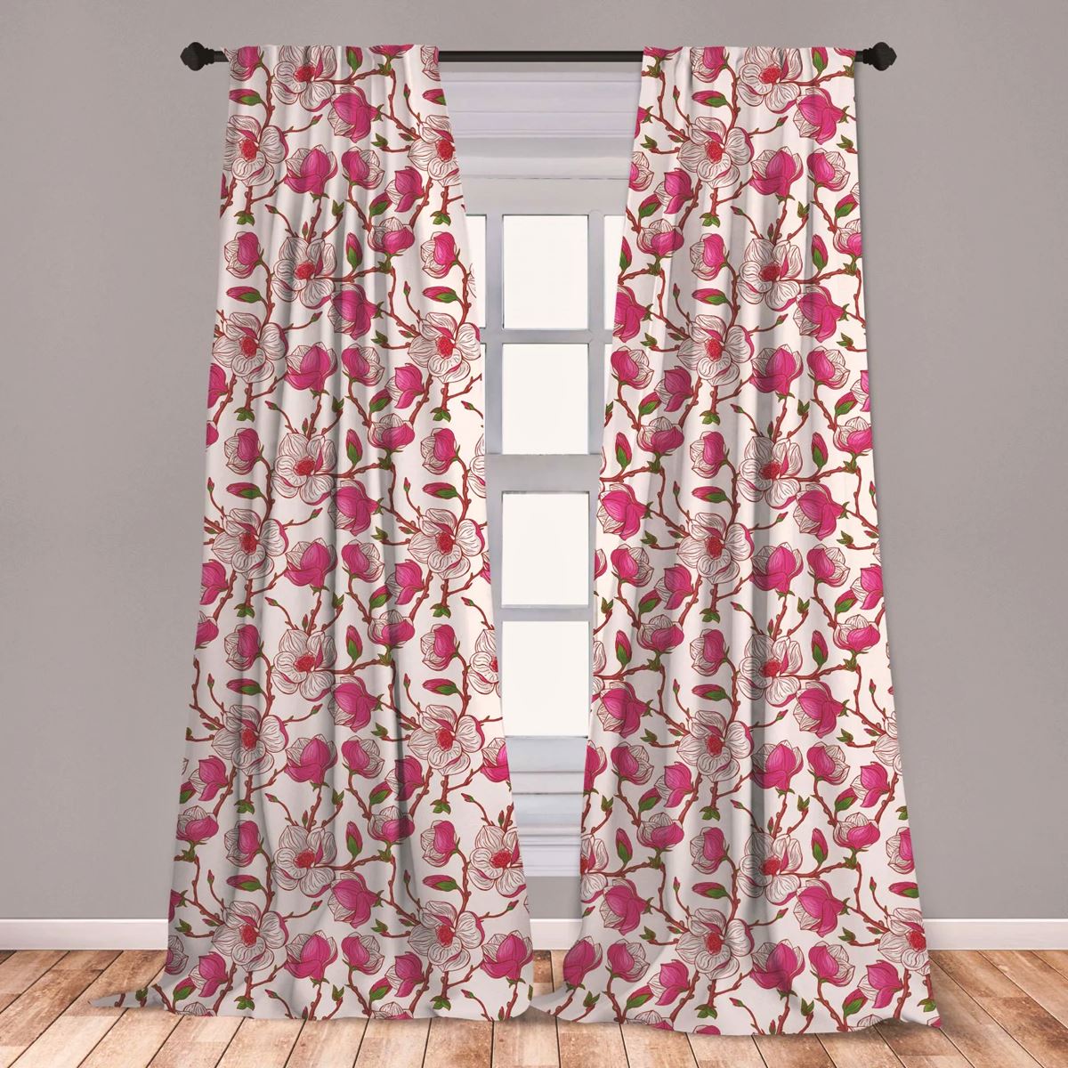 How To Make Flower Curtain