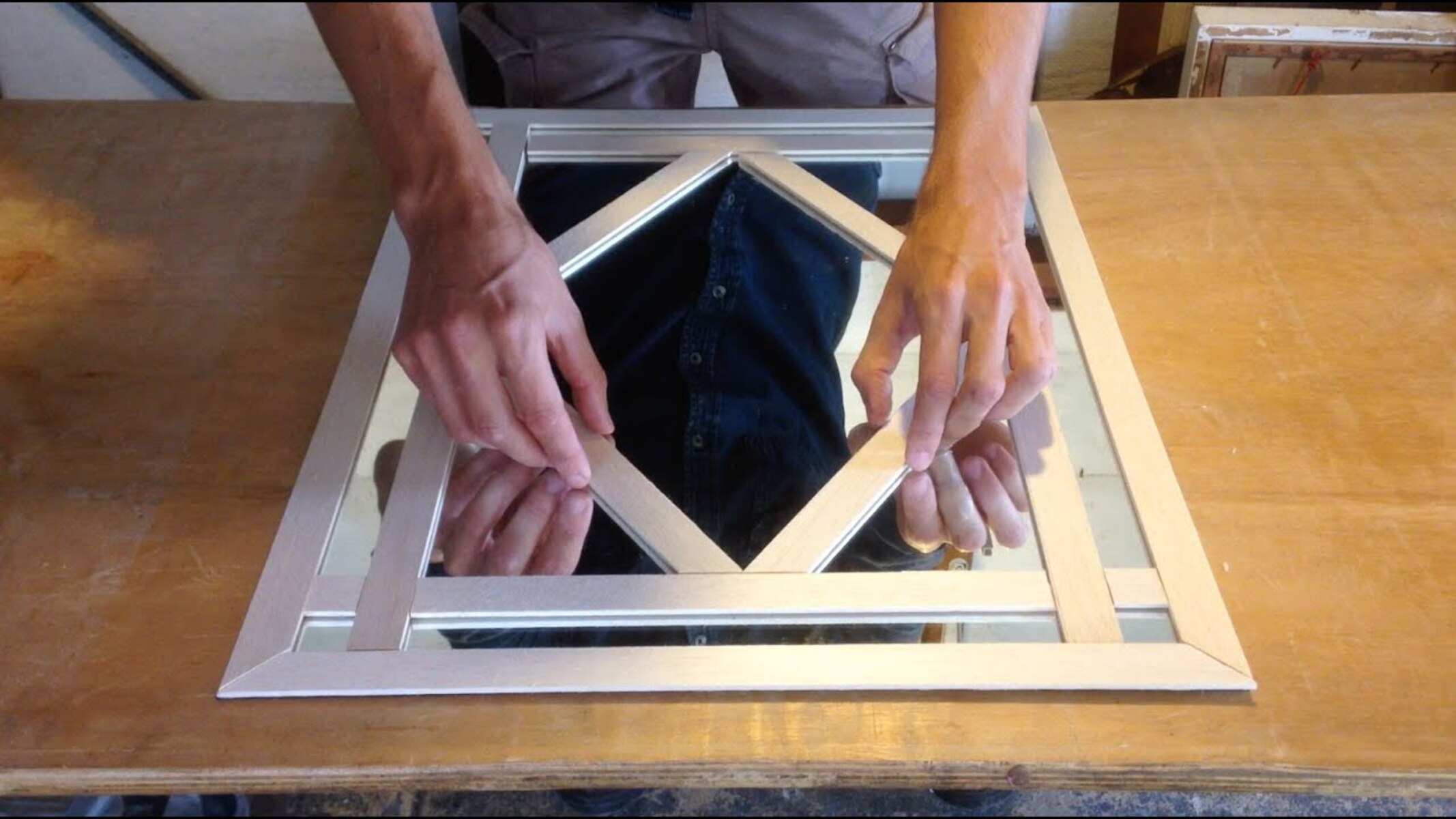 How To Make Frame For Mirror