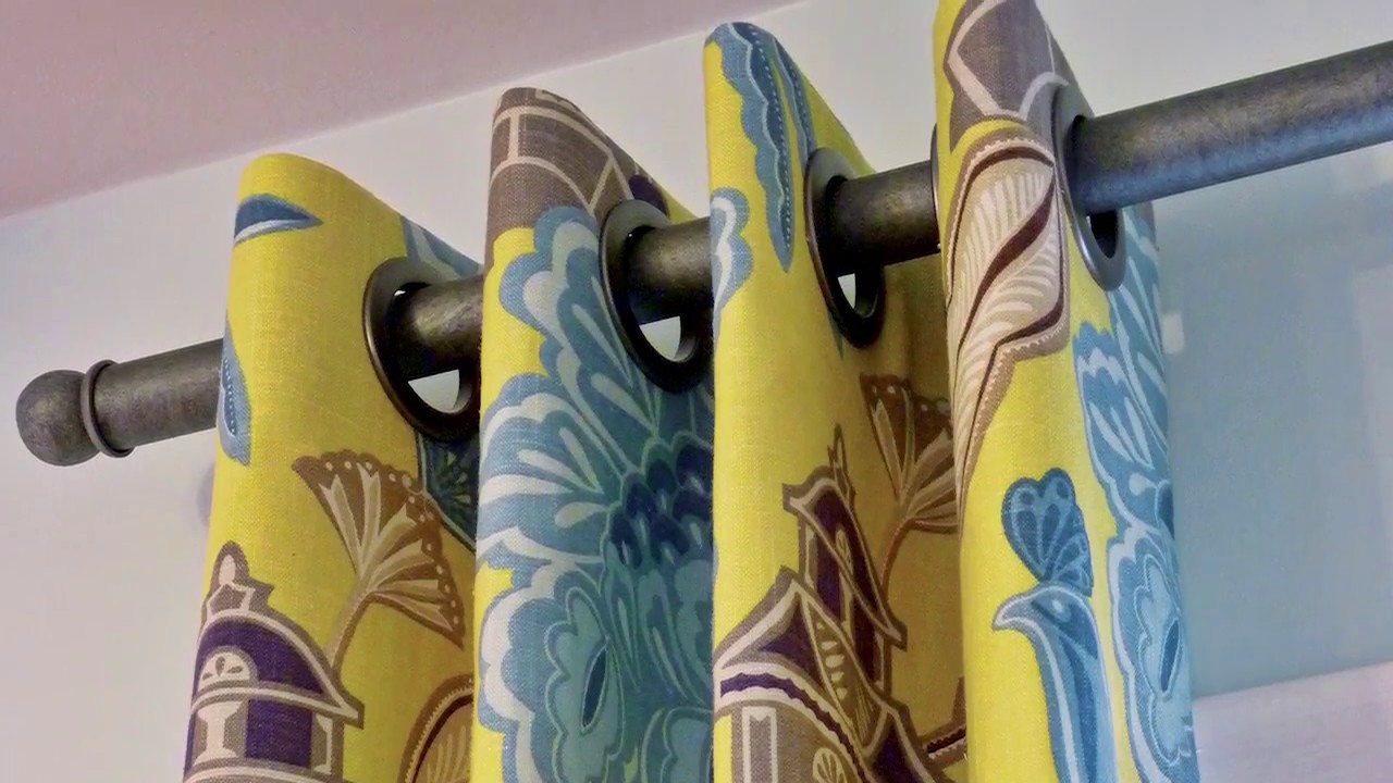 How To Make Grommet Curtain Panels