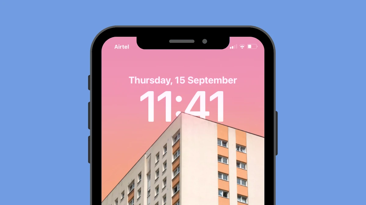 How To Move The Clock On IPhone Lock Screen