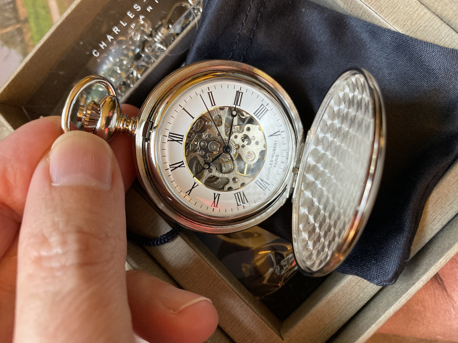 How To Open Pocket Watch