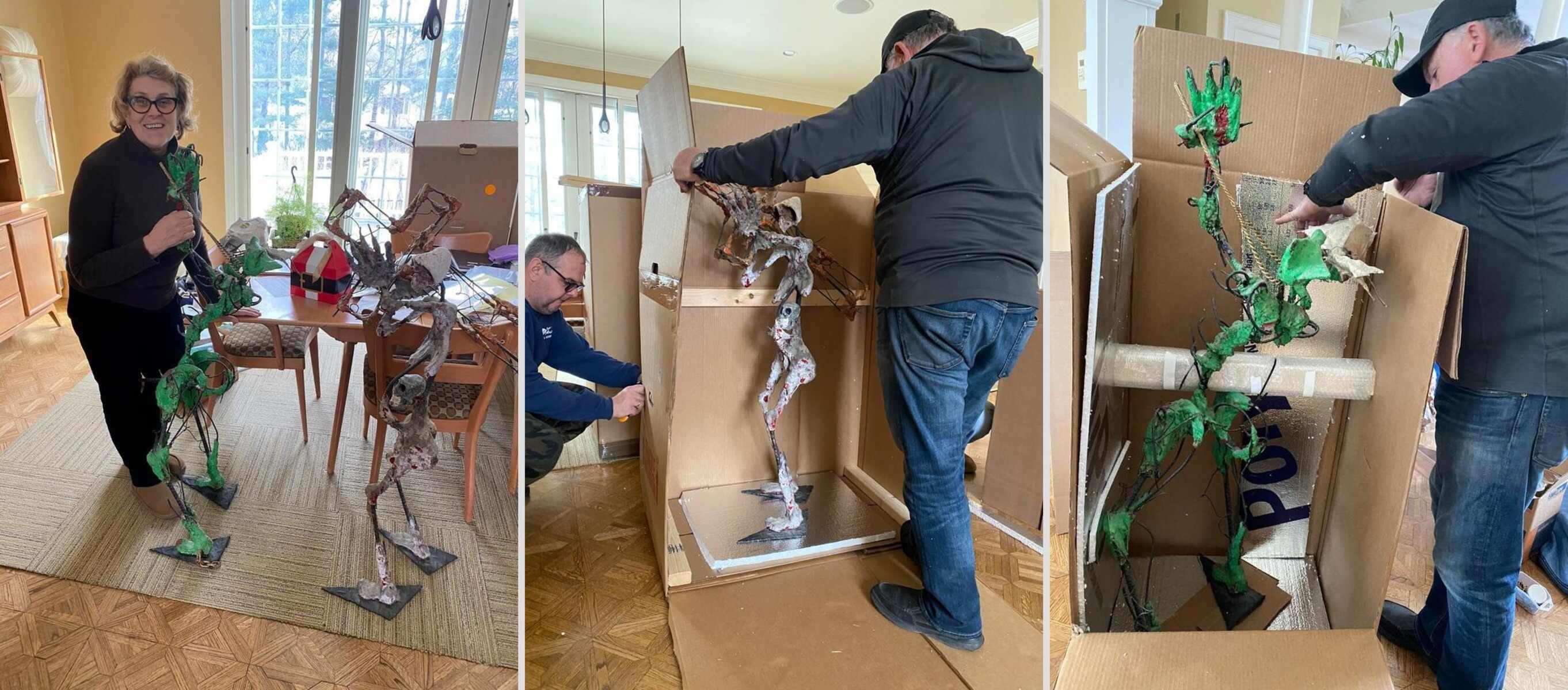 How To Package Sculpture For Shipping
