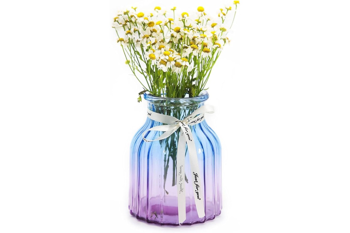 How To Paint A Glass Vase With Acrylic Paint