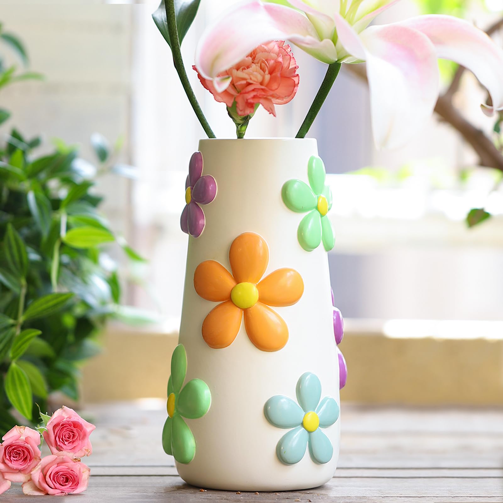 How To Paint A Vase Of Flowers