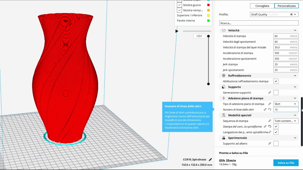 How To Print Vase Mode In Cura