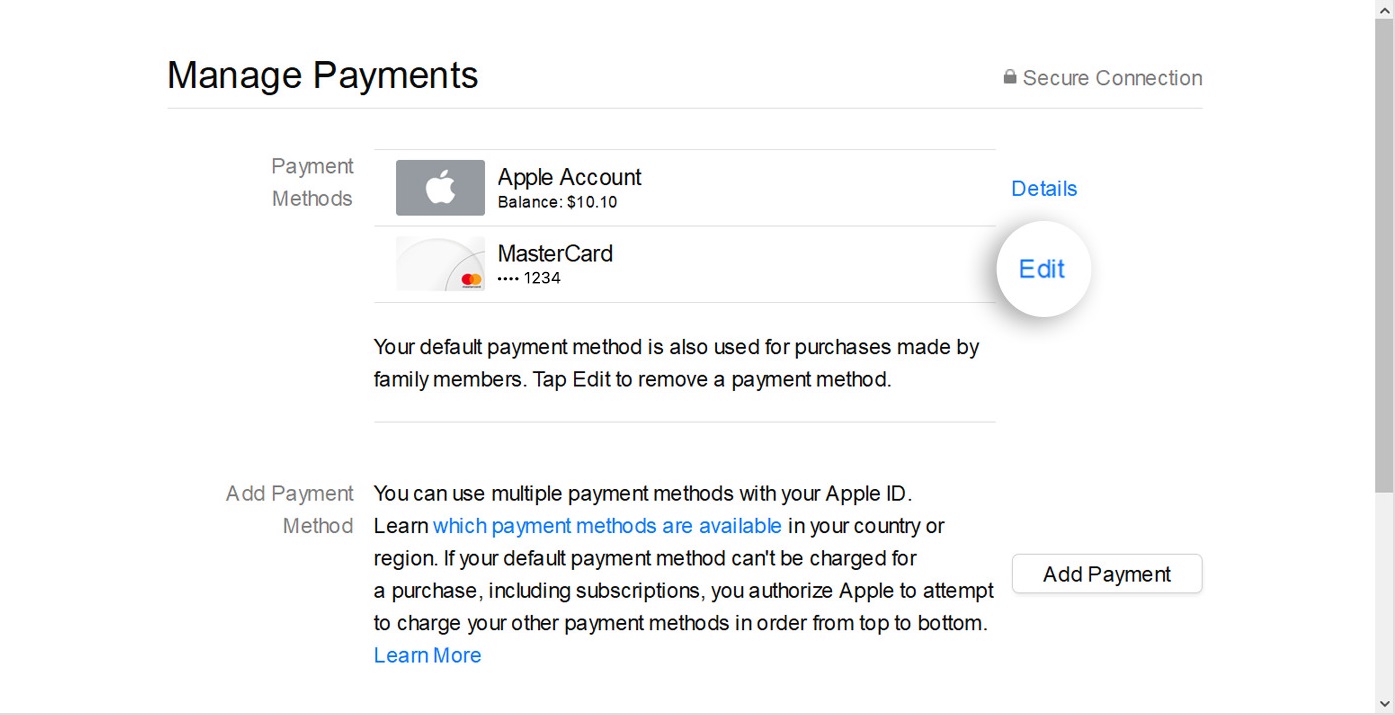How To Remove A Credit Card From Your ITunes Account