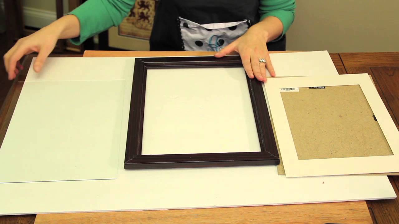 how-to-remove-glass-from-picture-frame