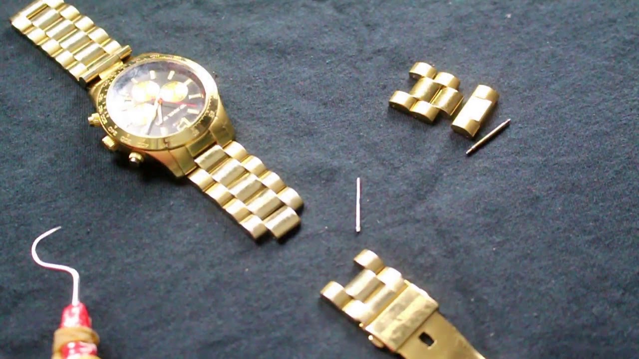How To Remove Links From Michael Kors Watch