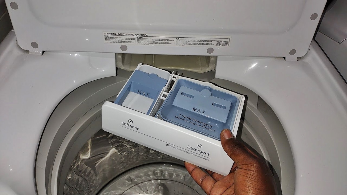 How To Remove The Detergent Tray From A Samsung Washer