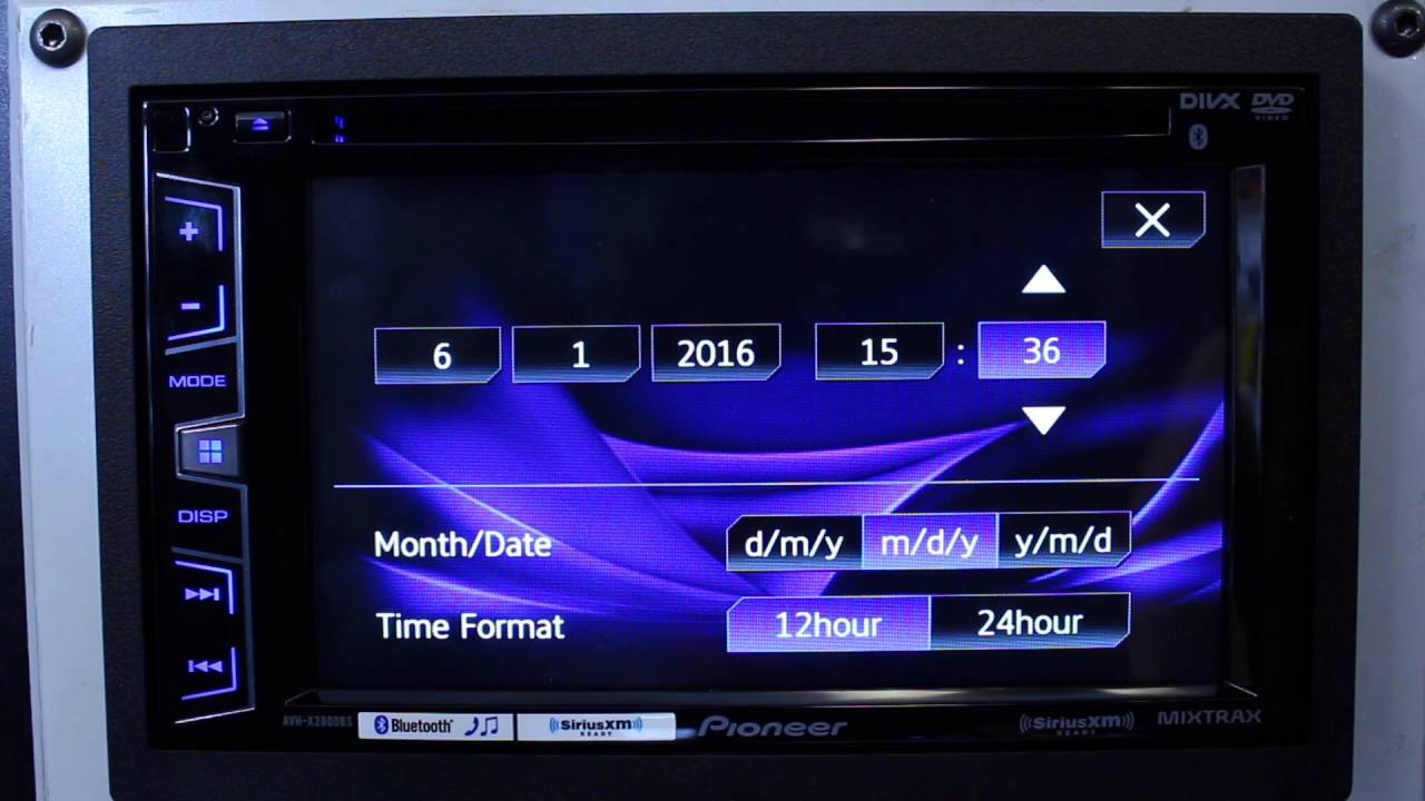 how-to-set-the-clock-on-a-pioneer-radio