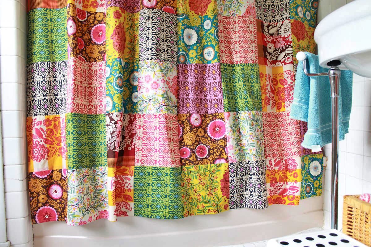 How To Sew Shower Curtain
