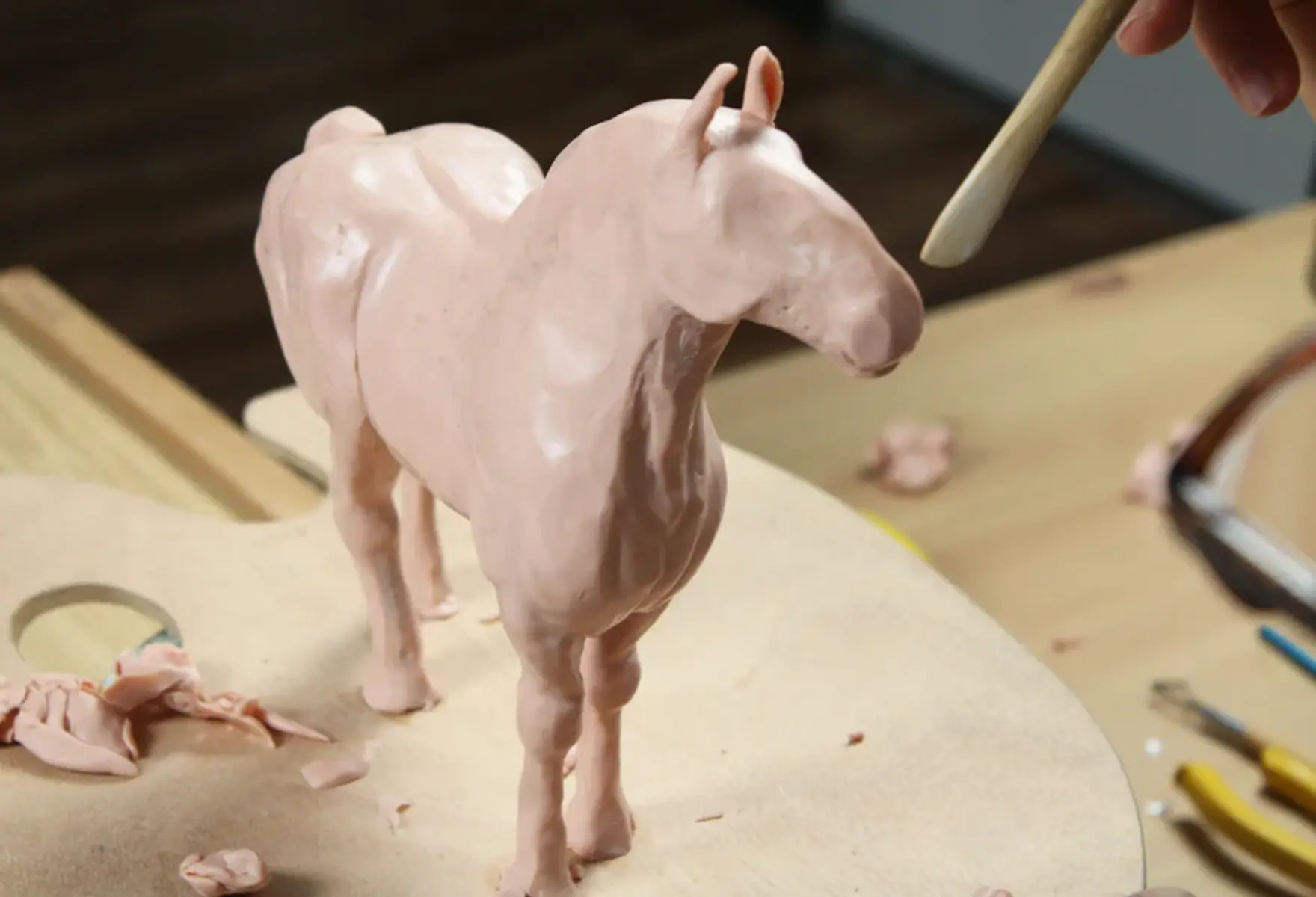 How To Smooth Clay Sculpture