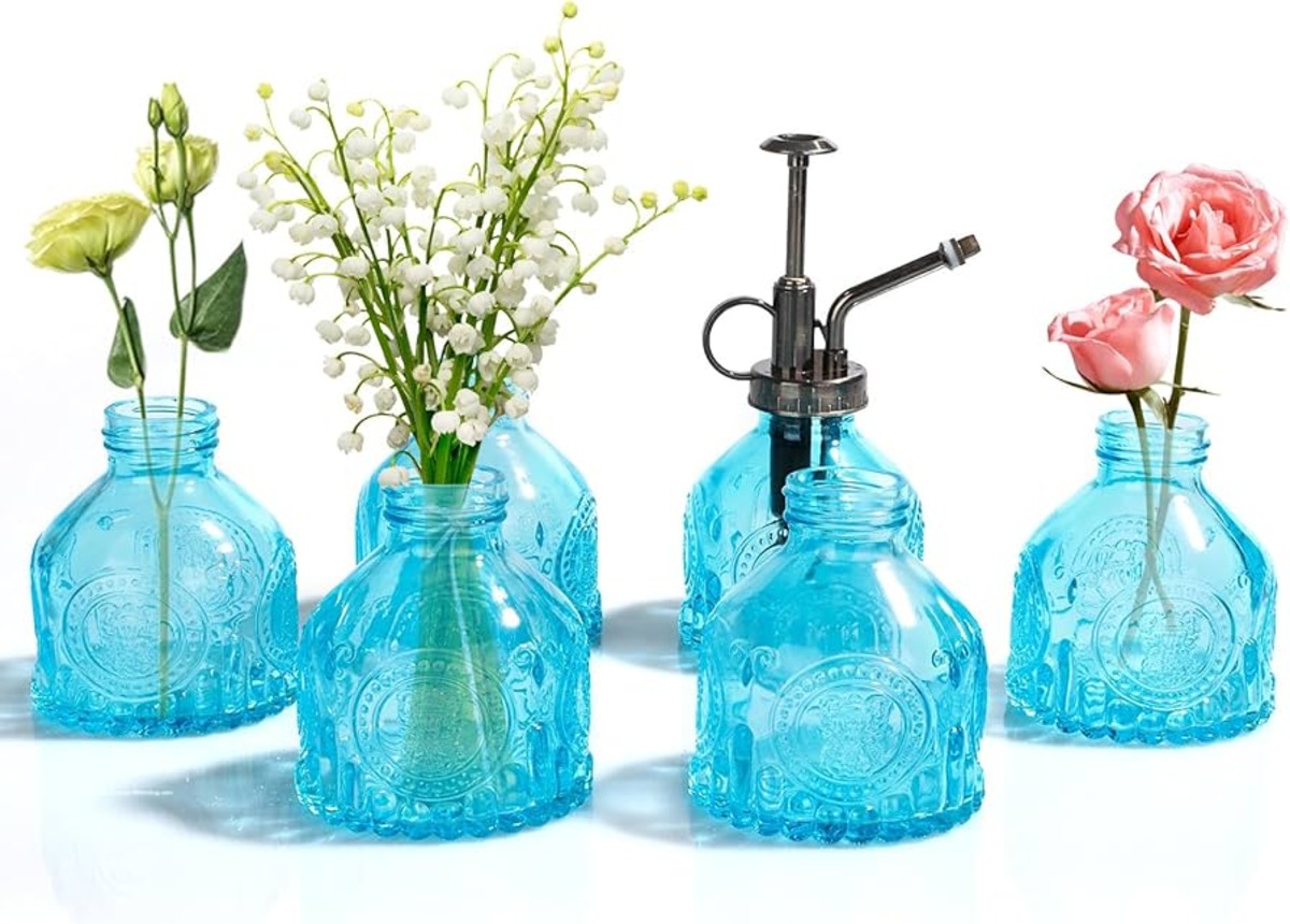 How To Spray Paint A Glass Vase