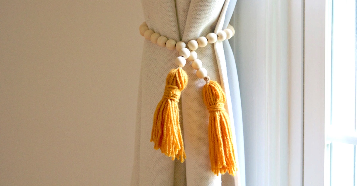 How To Tie Curtain Tassels