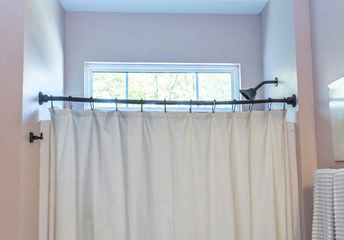 How To Tighten A Shower Curtain Rod