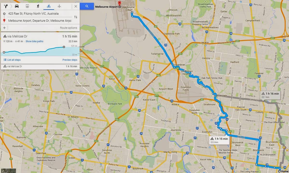 How To Use Google Maps Cycling Directions