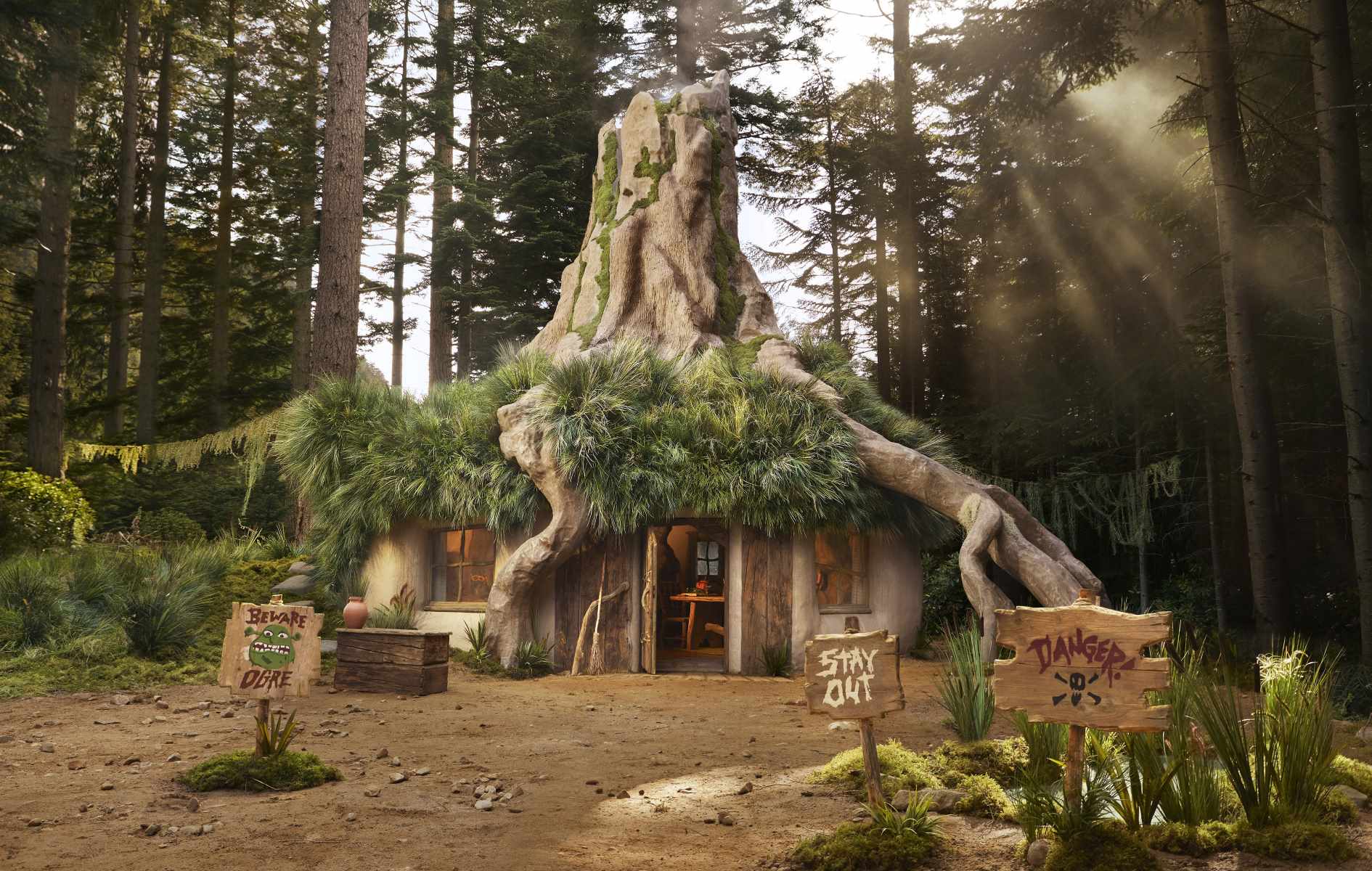 Live Like An Ogre: Shrek’s Swamp Available On Airbnb For 2 Nights