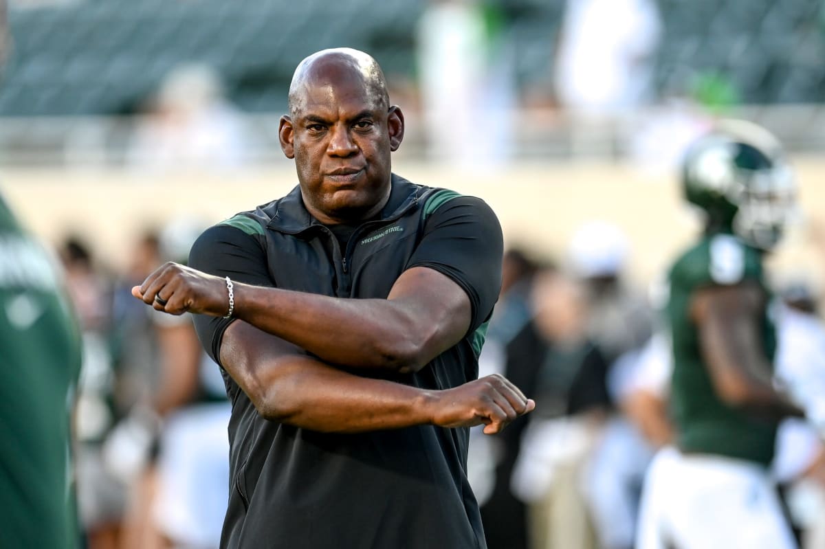 Michigan State Football Coach Mel Tucker Denies ‘Completely False’ Sexual Harassment Allegations