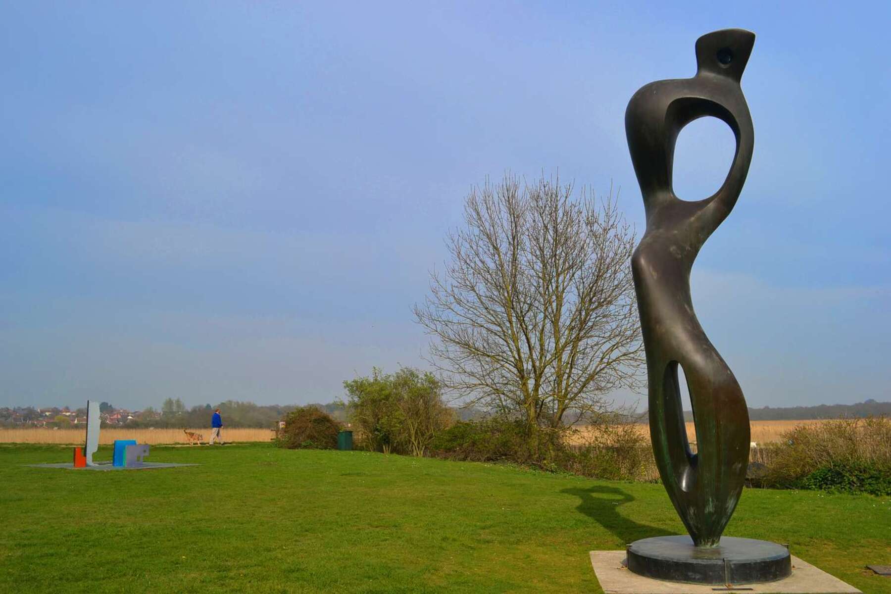 What Term Describes The Negative Space Created By A Sculpture?