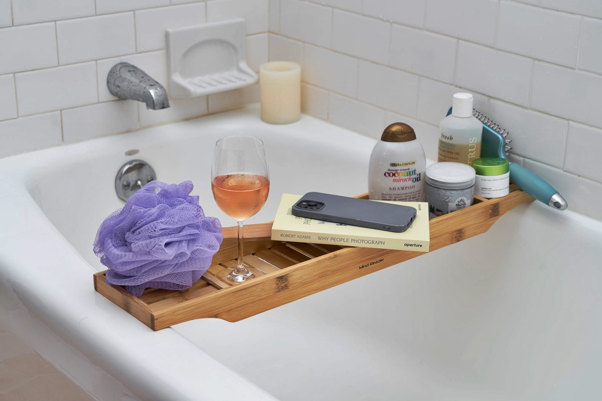What To Put On A Bath Tray