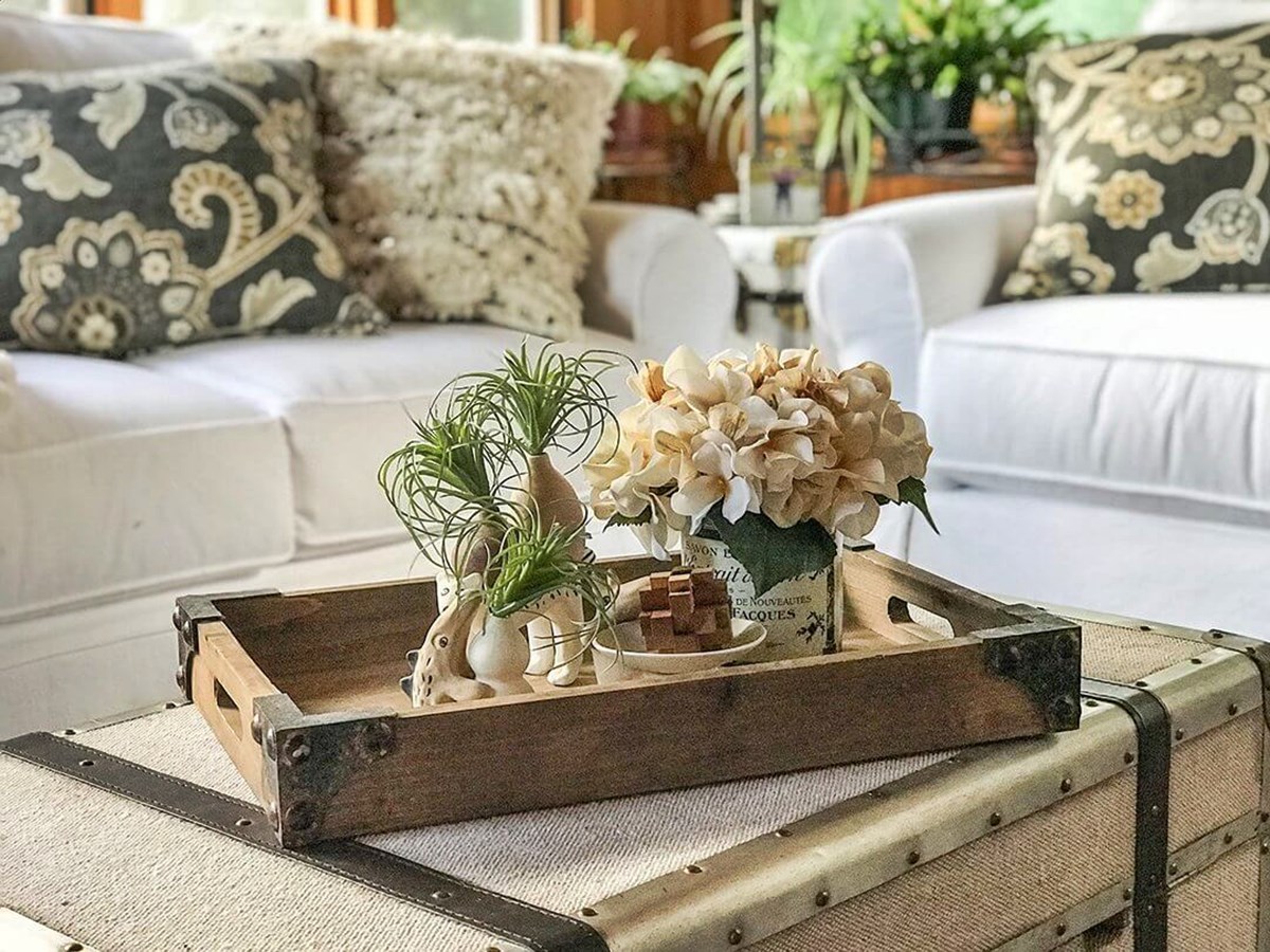 What To Put On Coffee Table Tray