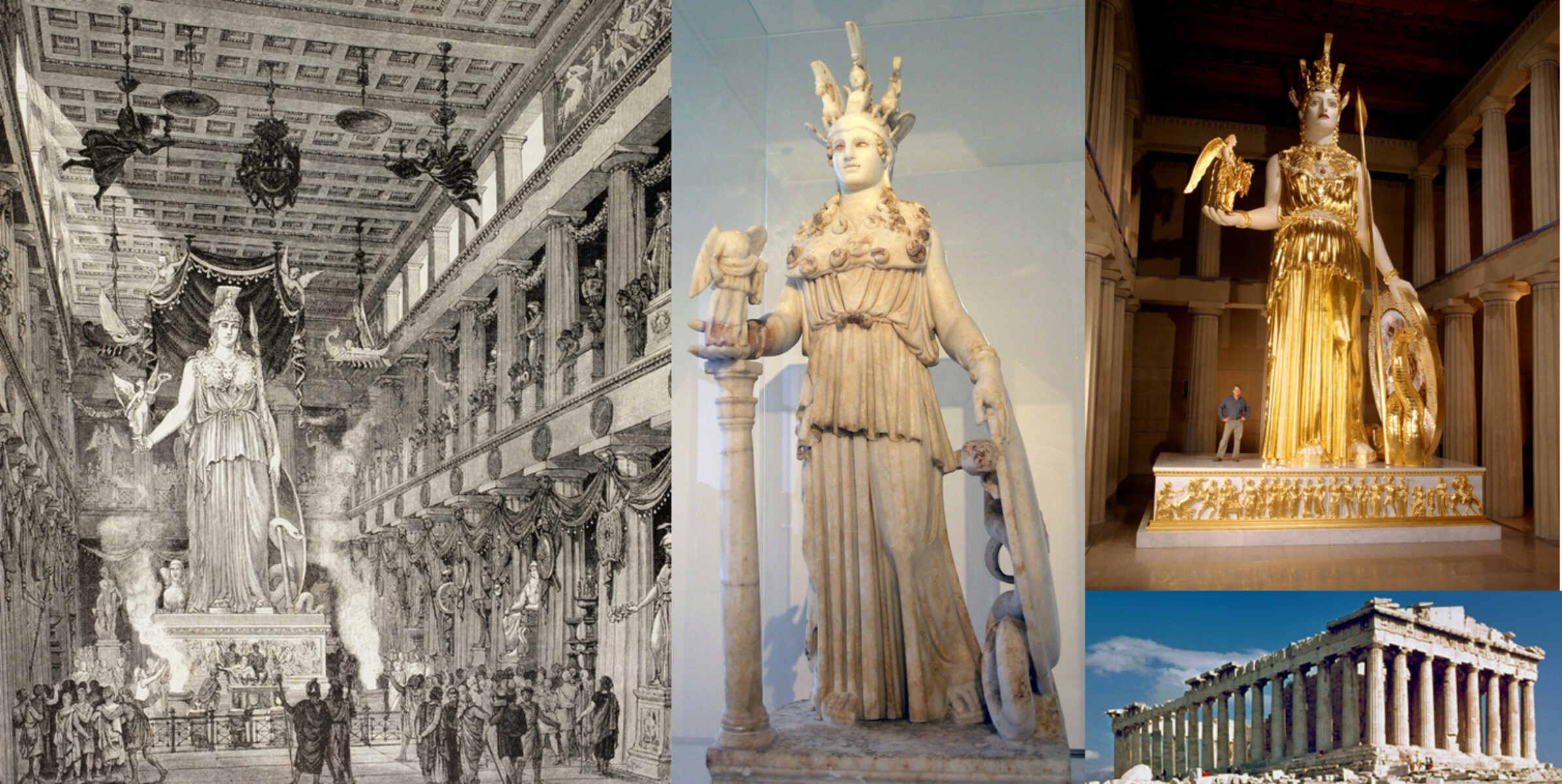 Which Greek Was Known For Creating The Sculpture Of Athena Found In The Acropolis?