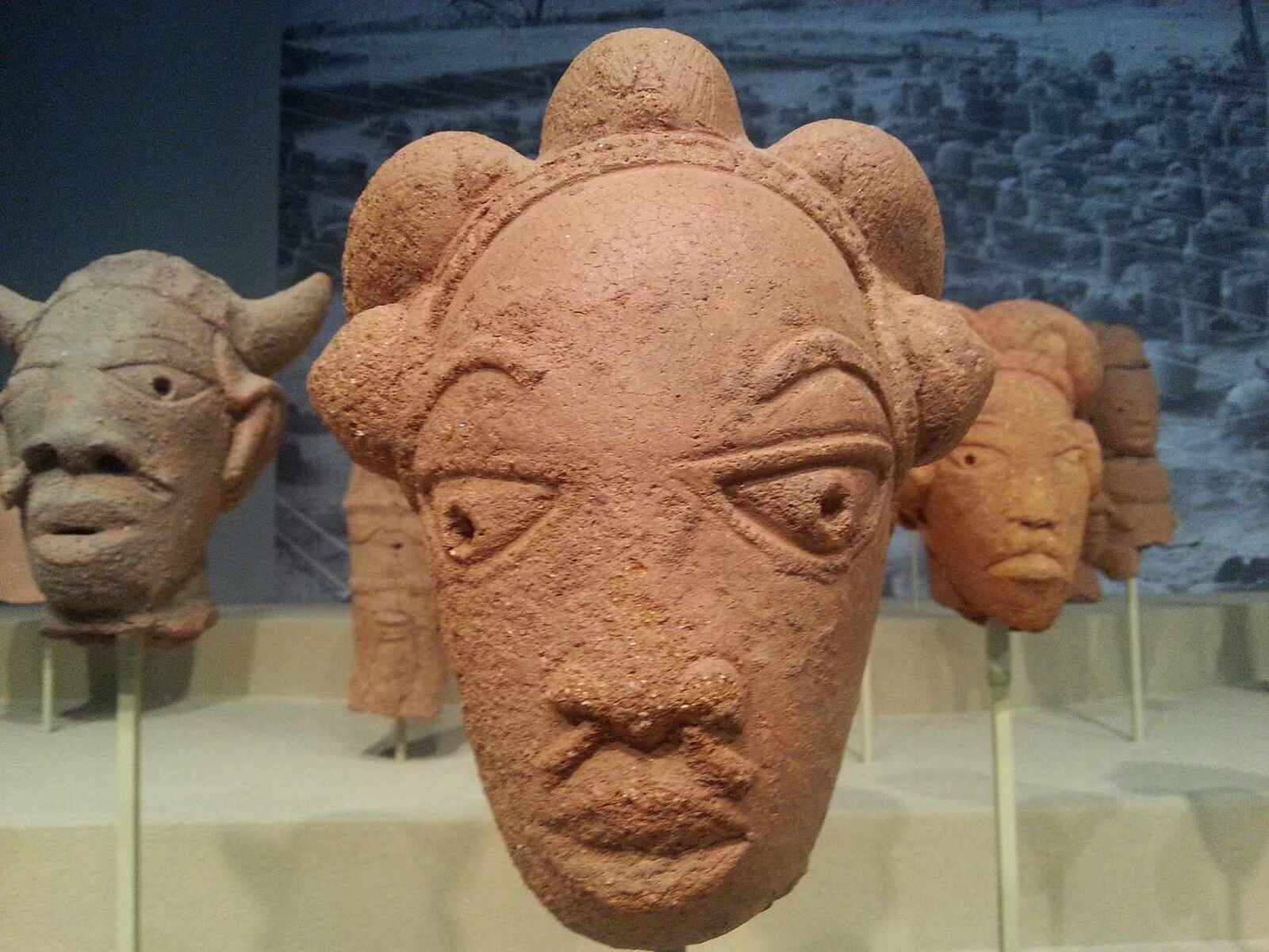 Which People Made The Oldest Known Sculpture From West And Central Africa?