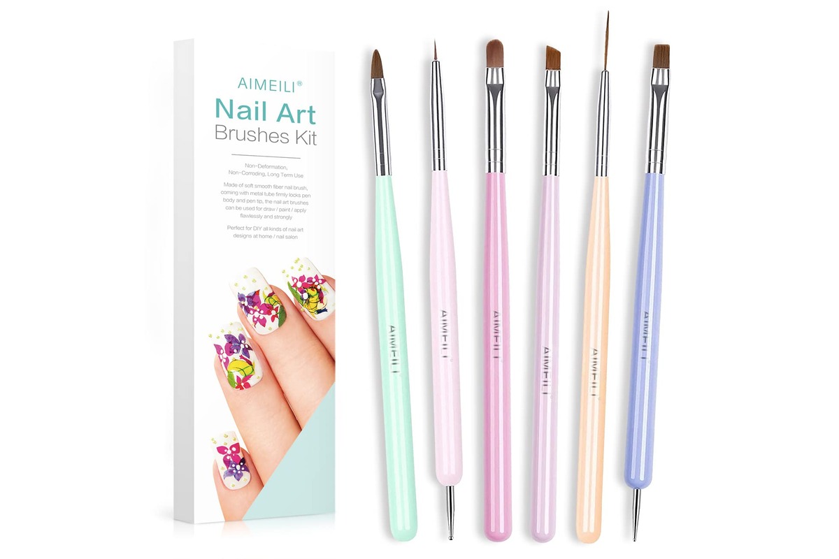 Saviland 31PCS Nail Art Brushes Set - Nail Brushes For Nail Art