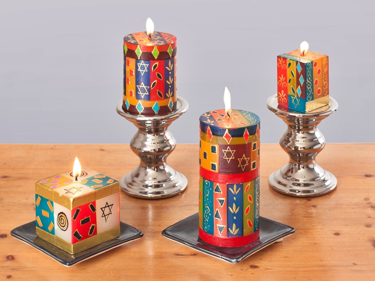 10 Unbelievable Havdalah Candle Braided Handcrafted Candle Shabbat Judaica Ner Mitzvah for 2024