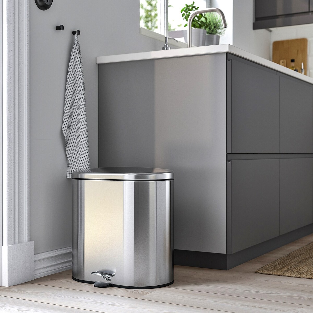 12 Incredible Stainless Steel Kitchen Trash Can for 2024
