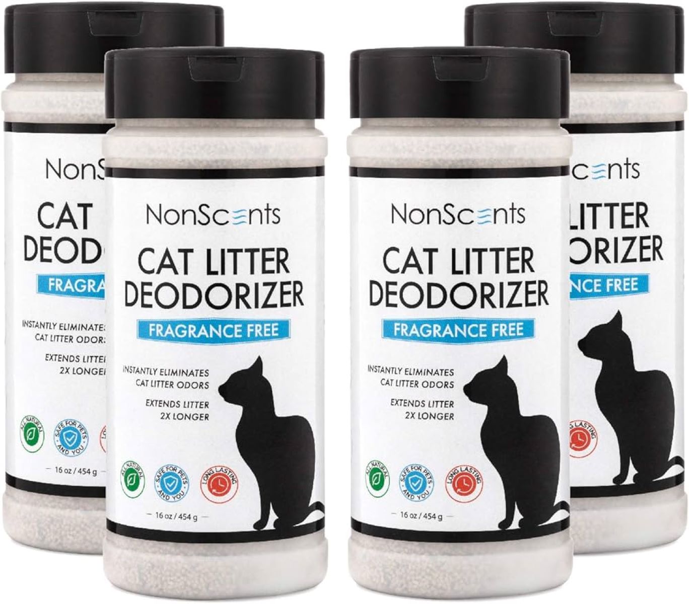 12 Superior Nonscents Odor Control Cat Litter Deodorizer for 2024