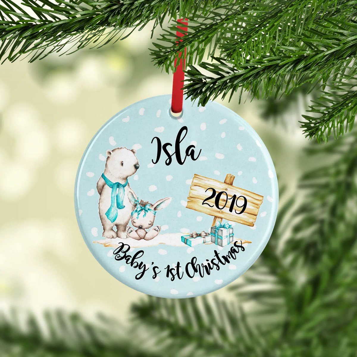 13 Superior Baby First Christmas Ornament 2019 for 2024
