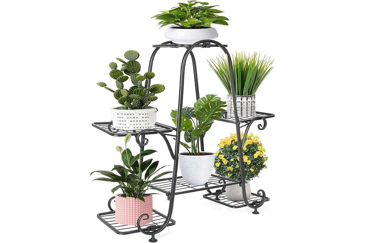 13 Superior Outdoor Plant Stands For Multiple Plants for 2023
