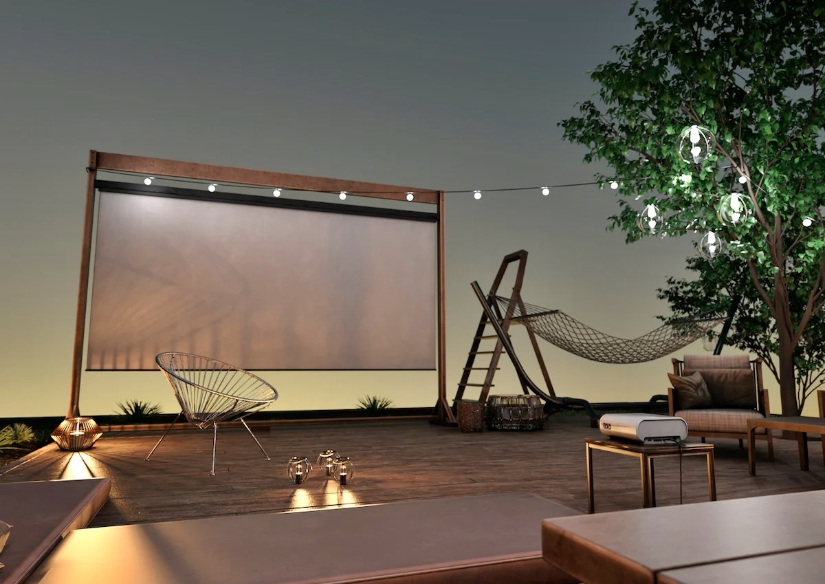 14 Amazing Outdoor Projector Screen for 2024