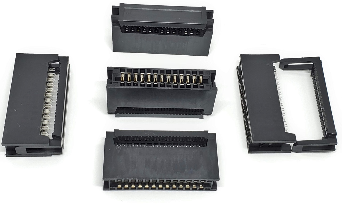 14 Incredible PC Accessories 30 Pin IDC Card Edge Connectors For 2024
