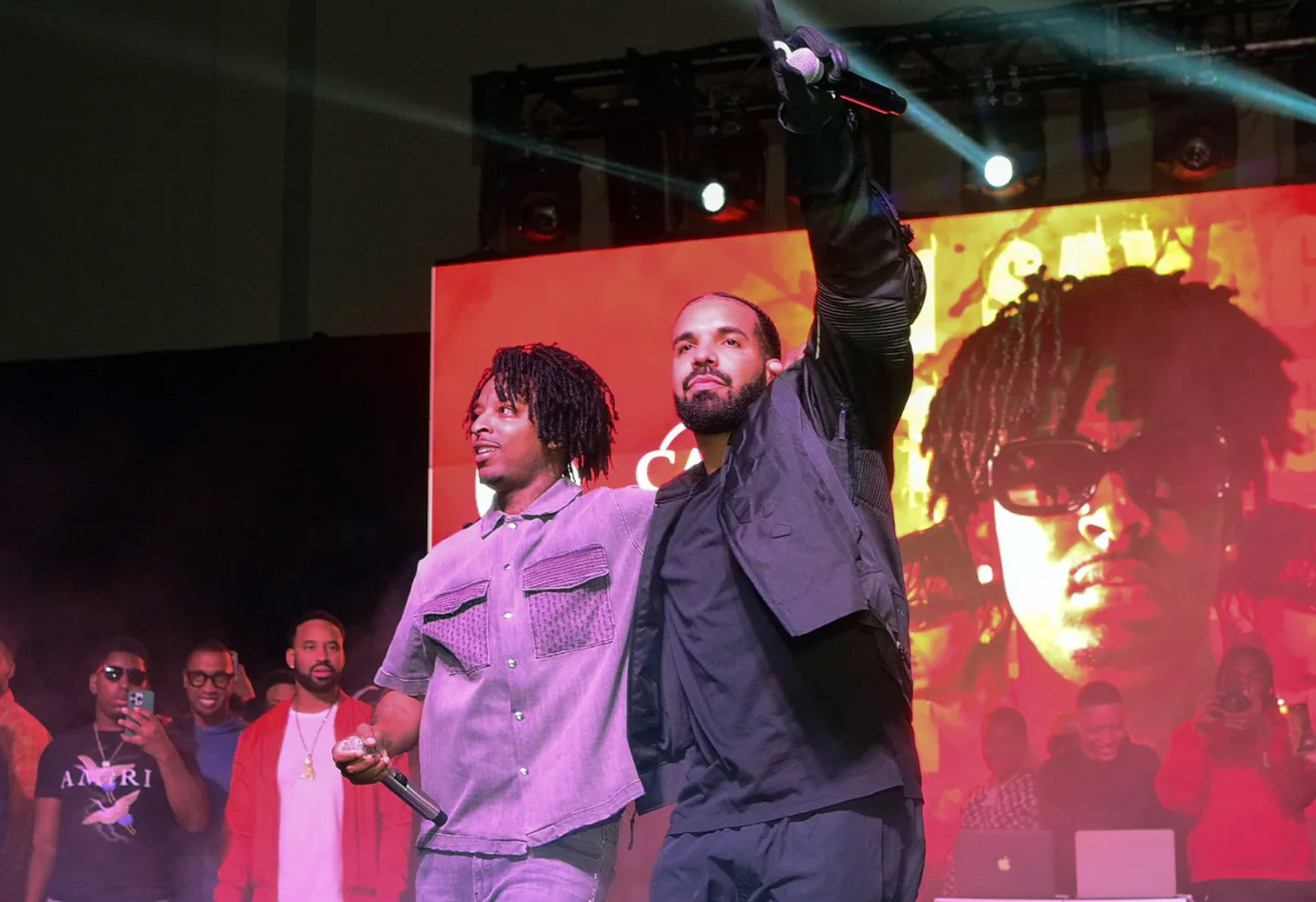 21 Savage Joins Drake On Stage In Canada Following Entry Denial