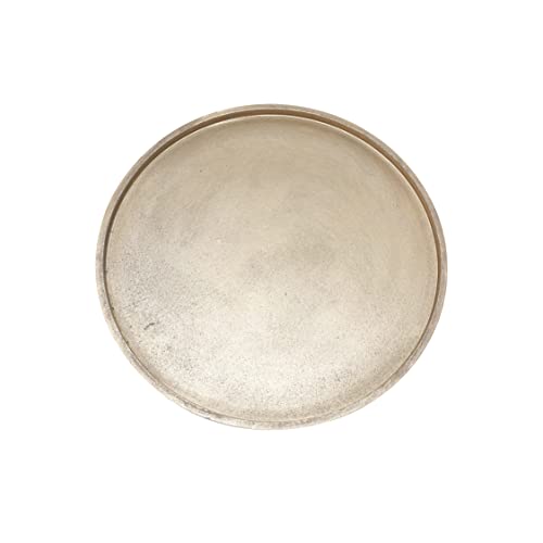 Round Gold Decorative Tray for Coffee Table