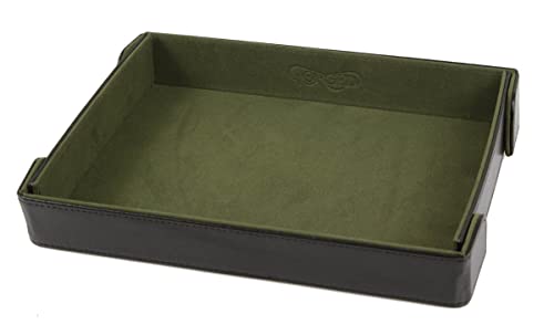 Portable Folding Dice Tray - Green